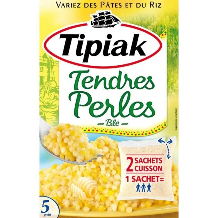 Tendres perles de blé Tipiak - 350 g
