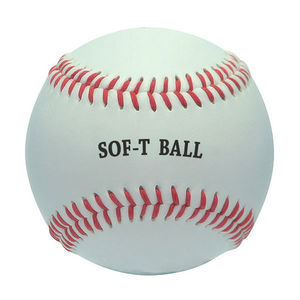 Balle baseball synthétique cœur mousse 9 pouces
