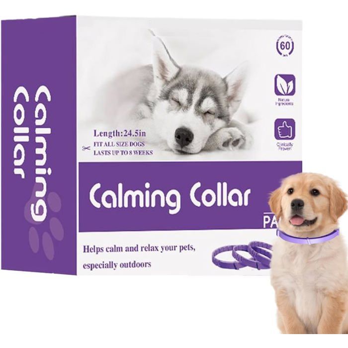 Comparer les prix de Collier Apaisant pour Chat Collier Dévasion Réglable Et Sûr pour Soulager Lanxiété Et Le Stress - Durée De Vie : 60 Jours