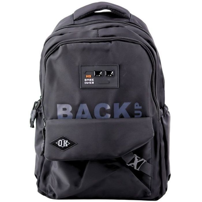 Sac a dos Lean Sac à dos City School 6 poches Noir 23 L