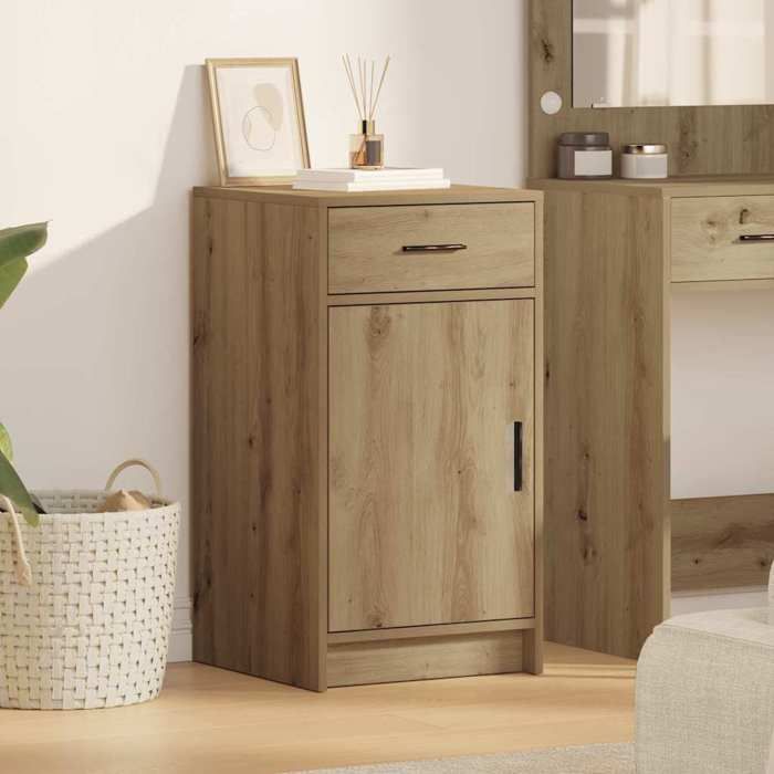vidaXL Buffet Chêne artisanal 40 x 40.5 x 75 cm Bois dingénierie 865072