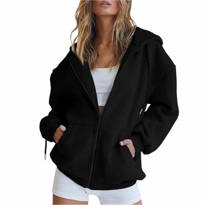 Sweat-Shirt de Sport - Veste Sweat à Capuche Sport Femme
