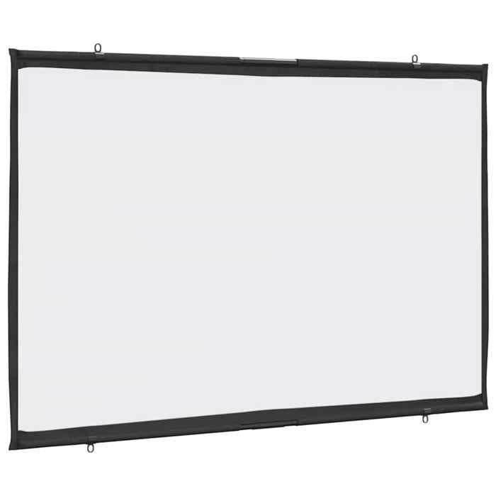 Écran de projection mural - vidaXL - 72 pouces - 16:9 - Blanc