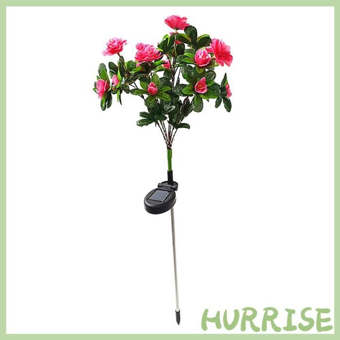 Garosa Lampe solaire sur piquet de fleur Lumière Solaire Fleur de Jardin Solaire Lumière IP55 LED SOLAR GLINS piscine lumineuse