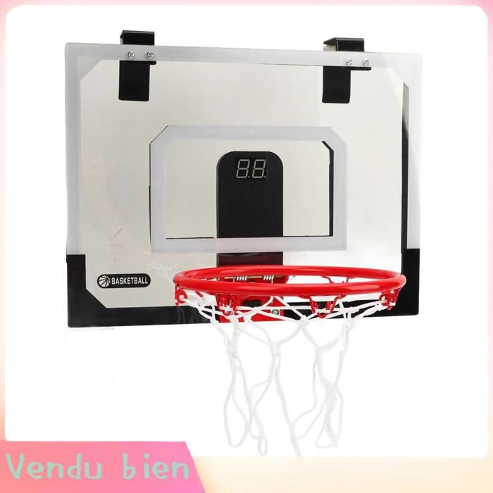 Lot De 4 Mini Paniers De Basket Intérieur - Ventouses, 2 Ballons Et Pompe Inclus - Pour Bureau, Salle De Bain, Baignoire - Jouet D'eau Et D'intérieur