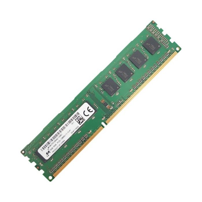 4Go RAM DDR3 MT8KTF51264AZ 1G6E1 DIMM PC3L 1Rx8 Très bon état - vue 2