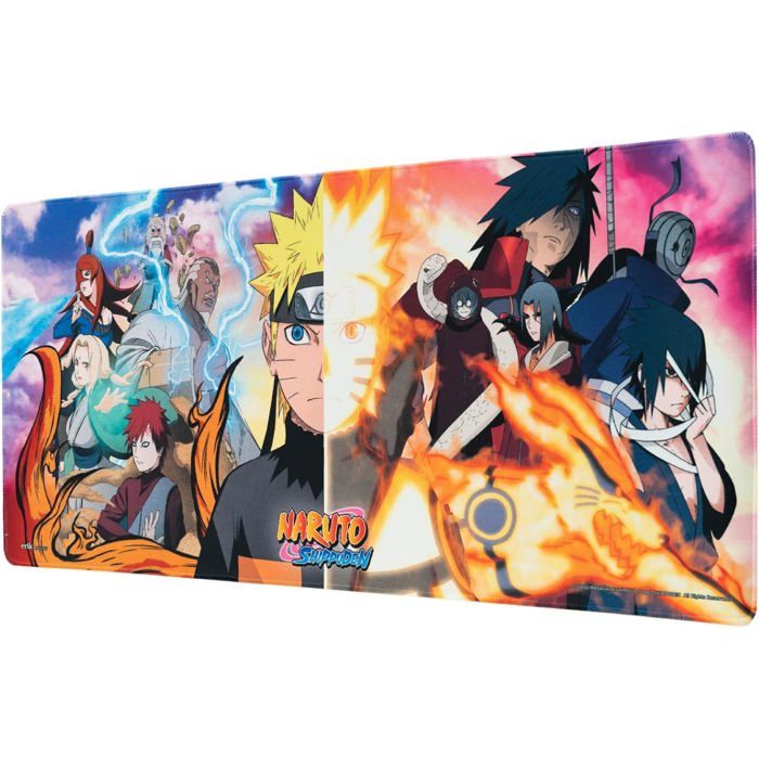 Tapis de bureau gaming RUSSBOY 80x35 cm Surface lisse pour mouvements fluides Base antidérapante