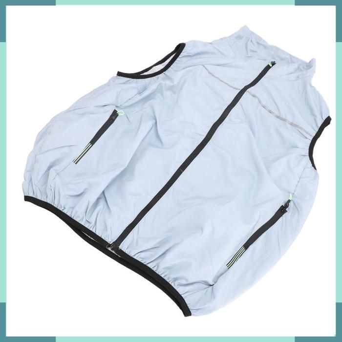 AUCUNE vêtements de travail climatisés Gilet de travail climatisé avec ventilateur alimentation USB sport reflechissant