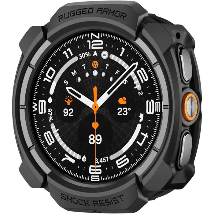 Coque Rugged Armor Compatible Galaxy Watch Ultra 2 47 mm – Protection Antichoc Renforcée