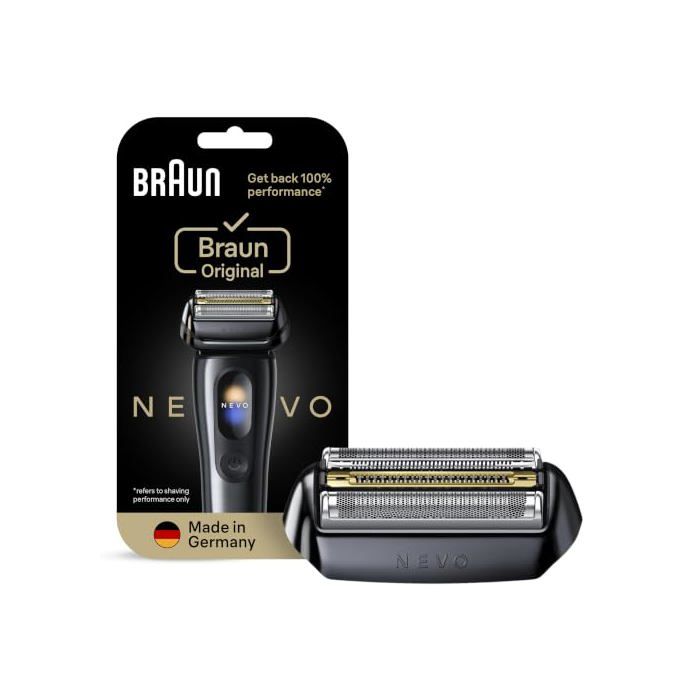 Grille Rasoir Electrique Homme NEVO Tête de remplacement NEVO NEVO B Acier inoxydable Barbe Face Moustache