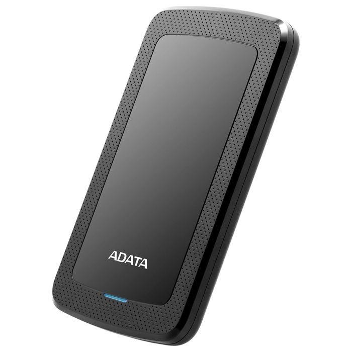Disque dur externe portable ADATA HV300 - 1 To - USB 3.1 - AES 256 bits - noir
