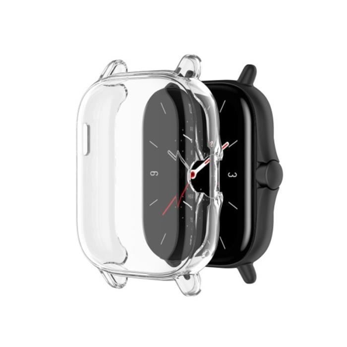 Lot De 2 Coques En Silicone Pour Amazfit Bip 6 – Protection Anti-choc, Légère, Facile à Installer – Couleurs Noir Et Bleu - 11