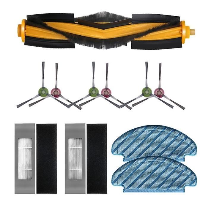 Spazzola A Rulli Con Serbatoio Acqua E Filtro HEPA Per Aspirapolvere Robot Ecovacs Deebot OZMO 920/950 E Yeedi 2 Hybrid - 4