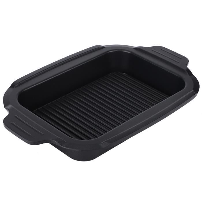 Plaque Vapeur En Inox Multifonction - 41x31 Cm Pour Barbecue, Cuisson, Service Extérieur