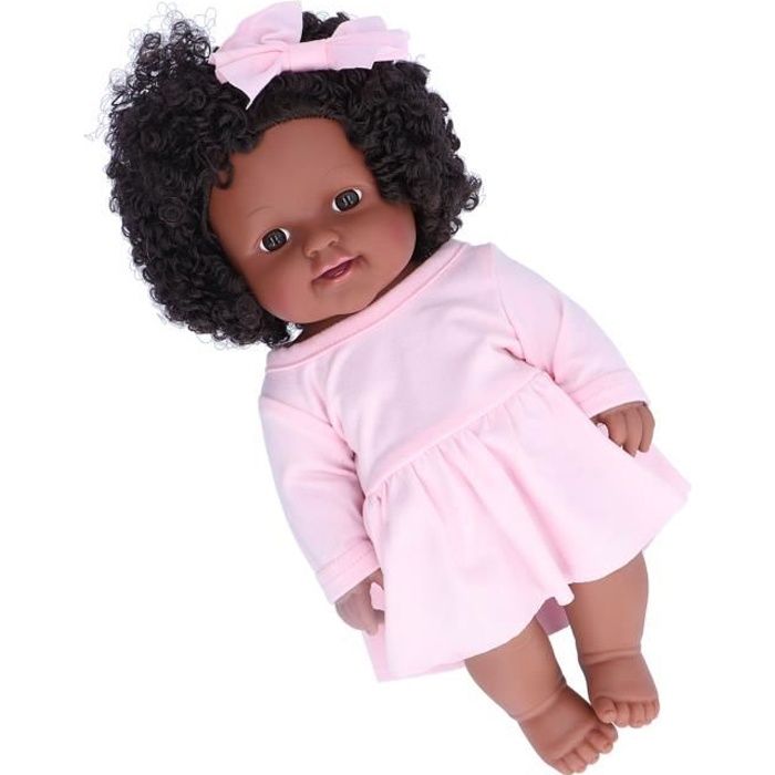 Ashata Poupee Bebe Reborn 12in Noir Bebe Fille Poupee Afro Cheveux Realiste Fille Africaine Poupee Cadeau De Noel Pour Les Cdiscount Jeux Jouets