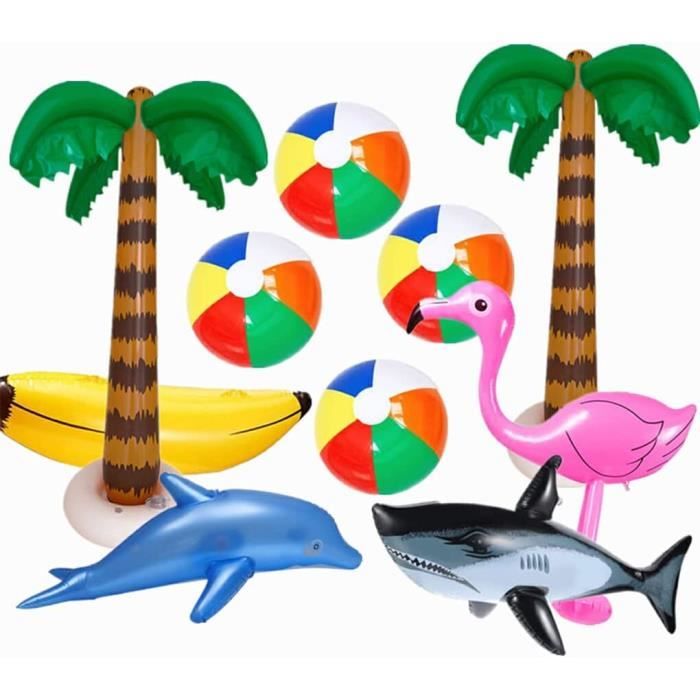 Ballon Géant Ananas 154 Cm – Décoration Fête Hawaïenne, Anniversaire, été, Jungle, Avec Pied