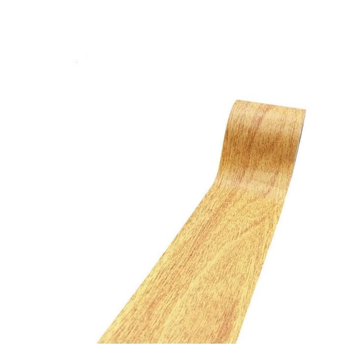 2 Rouleaux Ruban Adhésif Bois 4.6m X 8cm - Autocollant Imitation Bois Pour Meubles