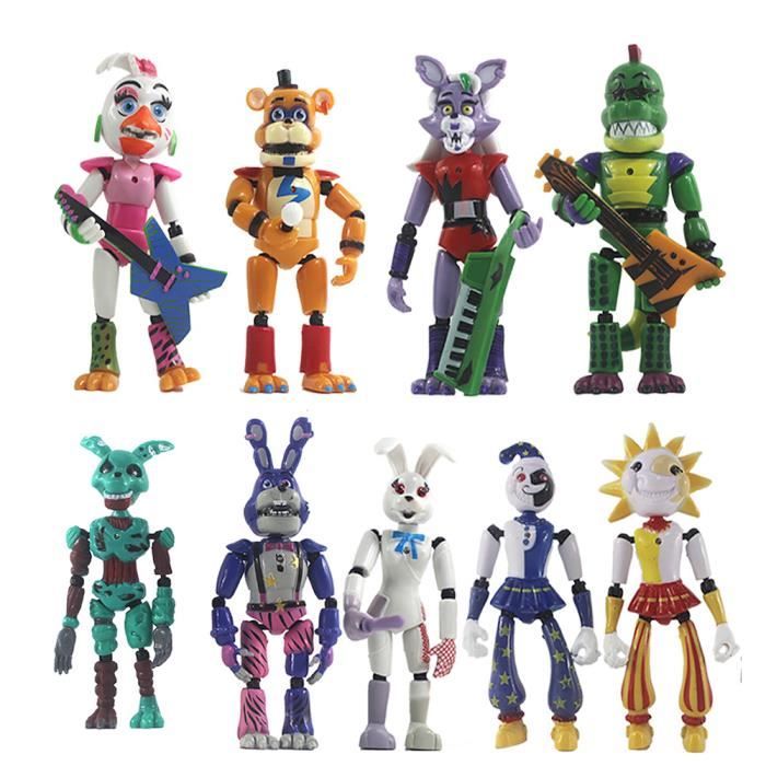 9 pièces/ensemble FNAF Five Nights at Freddy's, figurines à