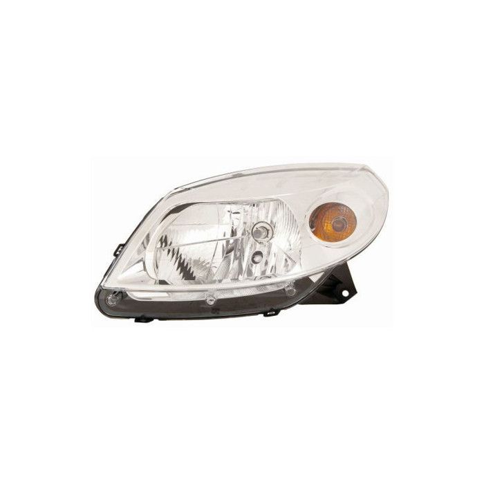 Phare avant gauche H4 chromé Dacia Sandero 2008-2012 RA05457