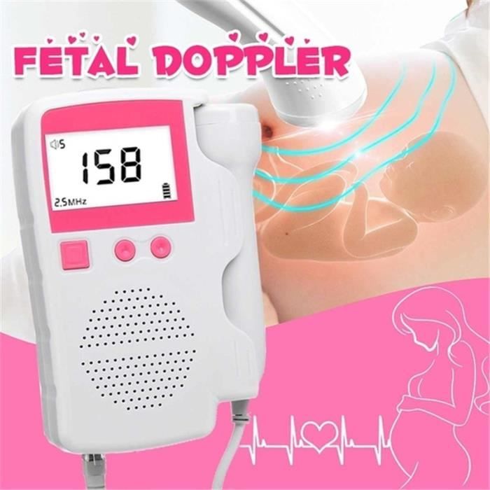 Doppler Moniteur Fœtal Détecteur Écoute Bébé, Coute Battement Coeur Bébé,  Heartbeat Prénatal - Cdiscount Puériculture & Eveil Bébé