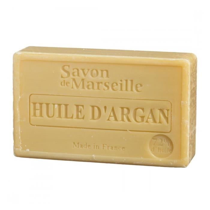 Savon De Marseille Enrichi A L Huile D Argan 100g Beige Cdiscount Puericulture Eveil Bebe