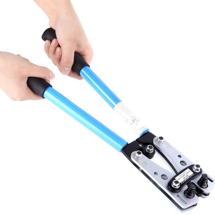 6 50mm Hexagonale Pince A Sertir Professionnelle De Sertissage Batterie Cosse De Cable Bleu Achat Vente Pince Electricien 6 50mm Hexagonale Pince A Cdiscount