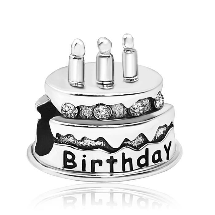 Jan Dec Joyeux Anniversaire Gateau Charme Des Femmes De Cristal Bougies Pour Les Bracelets Perles Grosseurs Aqc4l Achat Vente Charm S Jan Dec Joyeux Anniversaire