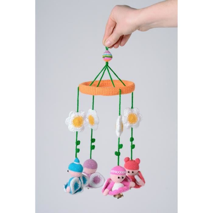 Mobile Pour Lit De Bebe Fait Main Multicolore Cdiscount Maison
