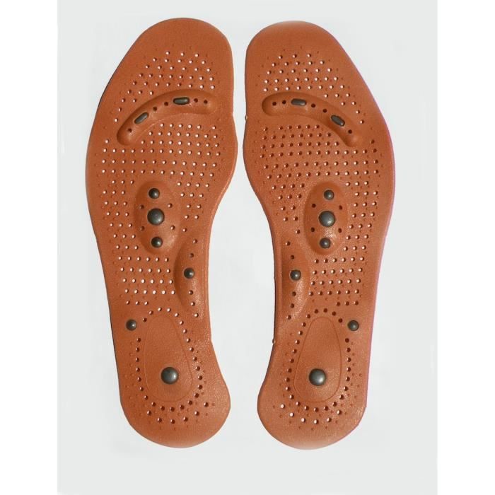 Semelles Magnétiques Acupression Massage – Semelles Intérieures Aimantées Soulagement Pieds (Pointure 36-40) – Confort & Bien-Être Quotidien