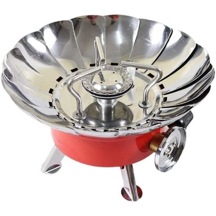 Kit de barbecue de caping - barbecue portable avec grille, poêle à