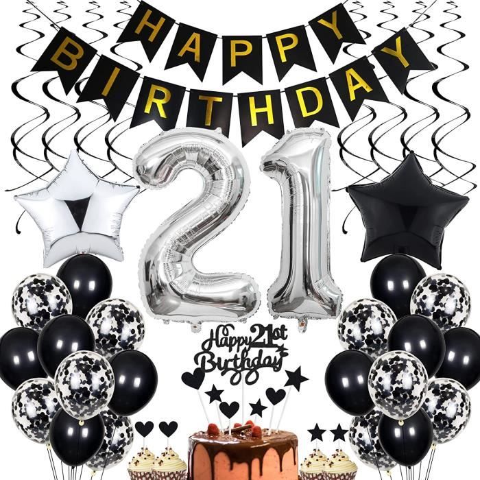 Wednesday-Addams Anniversaire Décoration 44 Pièces Mercredi Addams Décoration De Fête Bannière