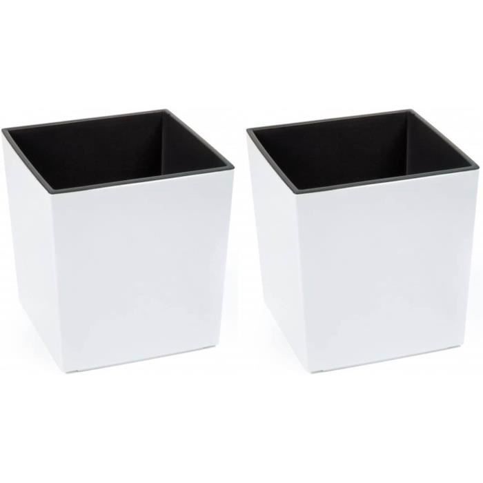2 Treillis à Plantes Pflanzwerk 78x35cm - Tuteur Grimpantes Inoxydable - Protection Racines Et UV