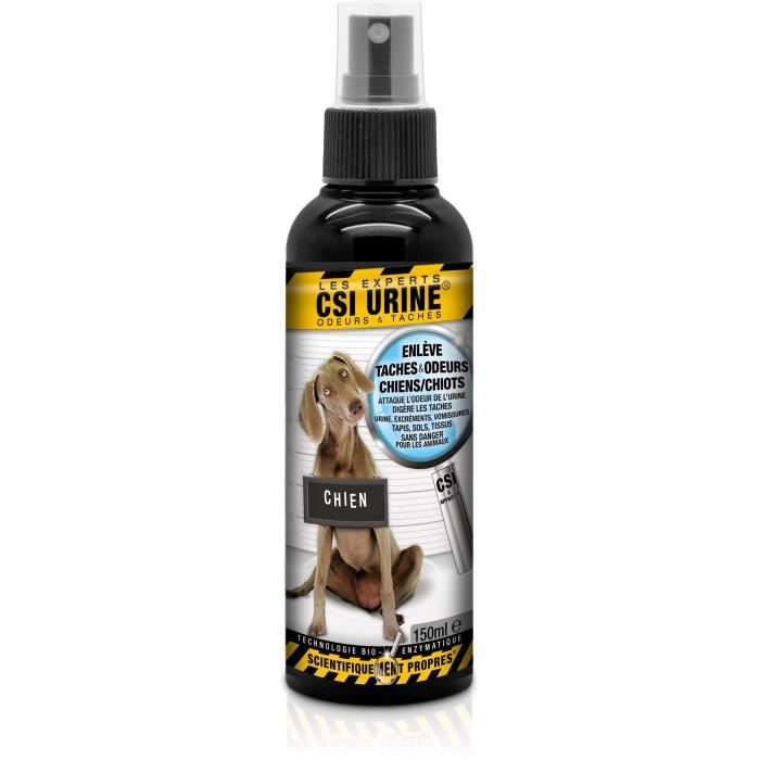 CSI Urine - Spray Enzymatique pour Chien et Chiot