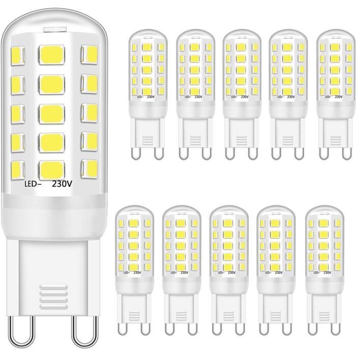 Ampoule G9 5W LED blanc lumière du jour 6000K 230V