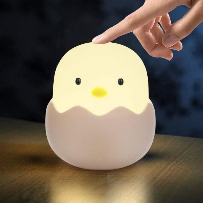 Eilleuse Enfant Led Veilleuse De Bebe Coquille D Oeuf Poulet Emotion Lumiere De Nuit Usb Rechargeable Silicone Veilleuse Lampe Ave Cdiscount Puericulture Eveil Bebe