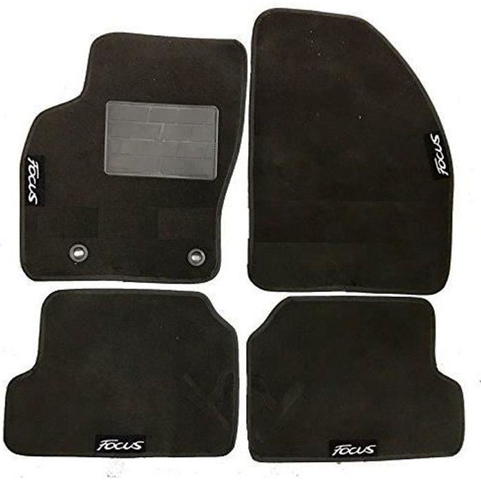 Kit Tapis De Voiture + Coffre Pour Ford Focus III Hayon (2011-2018) - Neuf