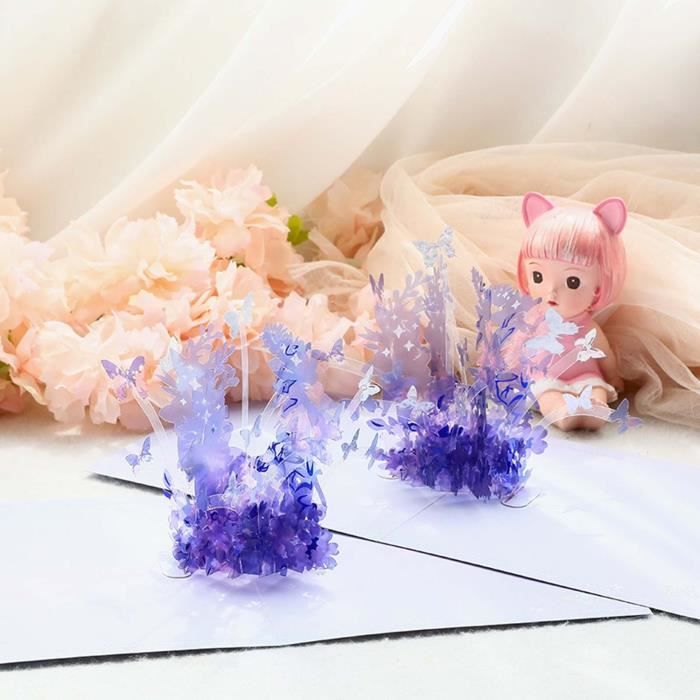 Carte De Vœux Faite Main Avec Cristal 5D - Art Texturé Pour Toutes Occasions - Sans Marque