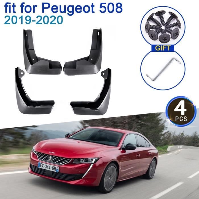 Pièces Auto,Garde-boue de voiture 4x pour Peugeot 508 2019 ~ 2020,  accessoires de style, mise à niveau, protection contre les - Cdiscount Auto