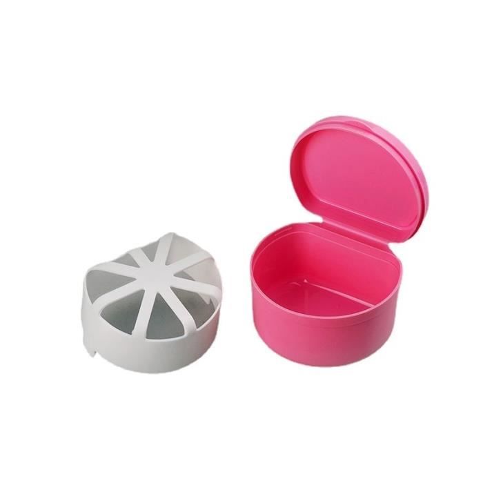 Boîte De Rangement Pour Prothèses Dentaires - Étui De Bain Et Rinçage - Neuf Sous Emballage