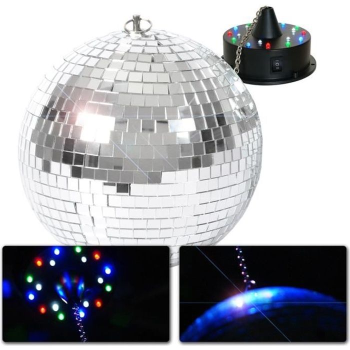 Location Boule à facettes avec moteur - 50 cm