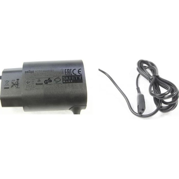 CORDON ALIMENTATION 81577235 POUR RASOIR BRAUN - BVMPIECES