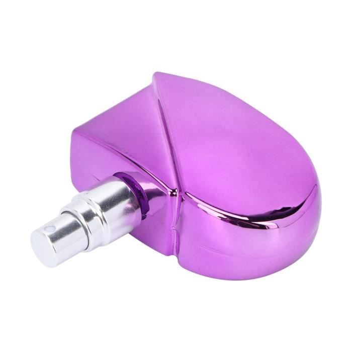 Bouteilles à pompe en verre Flacon pulvérisateur rechargeable à épaulement plat