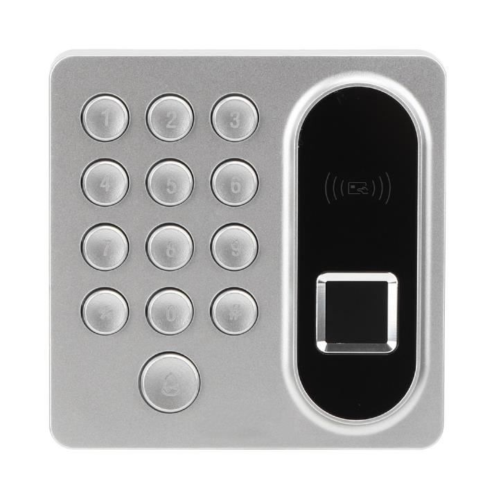 Clavier D’accès Sygonix SY-5231014 – Empreinte Digitale Et RFID – Rétroéclairé – IP55