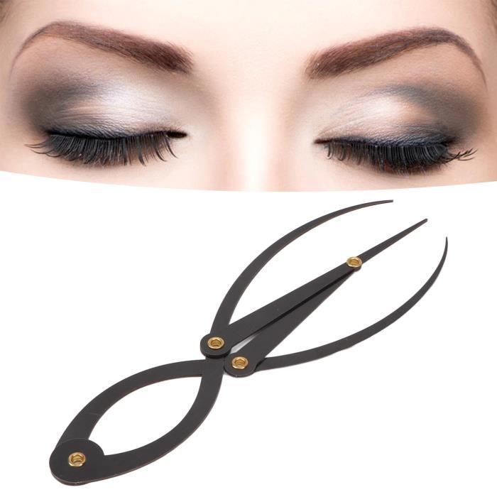 Règle De Mesure Pour Sourcils Microblading – En Acier Inox, Outil Professionnel De Cartographie