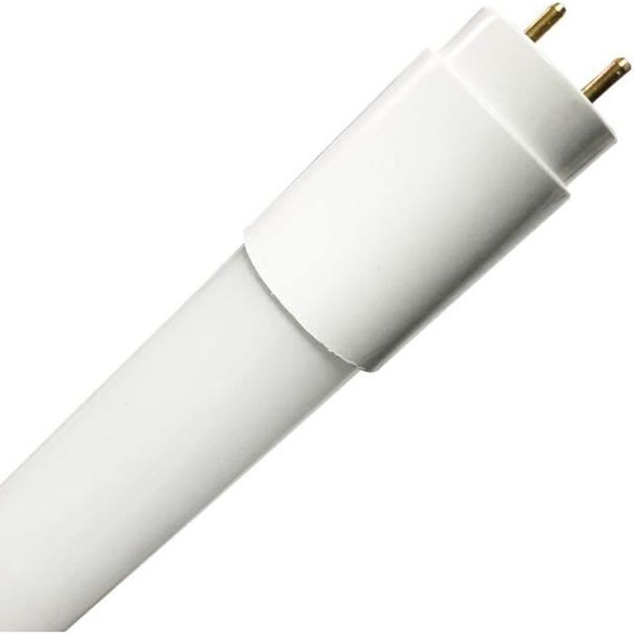 Tube Néon LED T8 120cm blanc froid 6000k 18W garantie 5 ans PRO