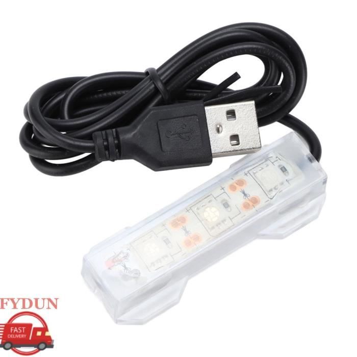 Meilleurs prix pour Lumière de l'aquarium - FYDUN - Modèle USB - Couleur Feu vert - Dimensions 6x2,2 cm - Éclairage pour poissons