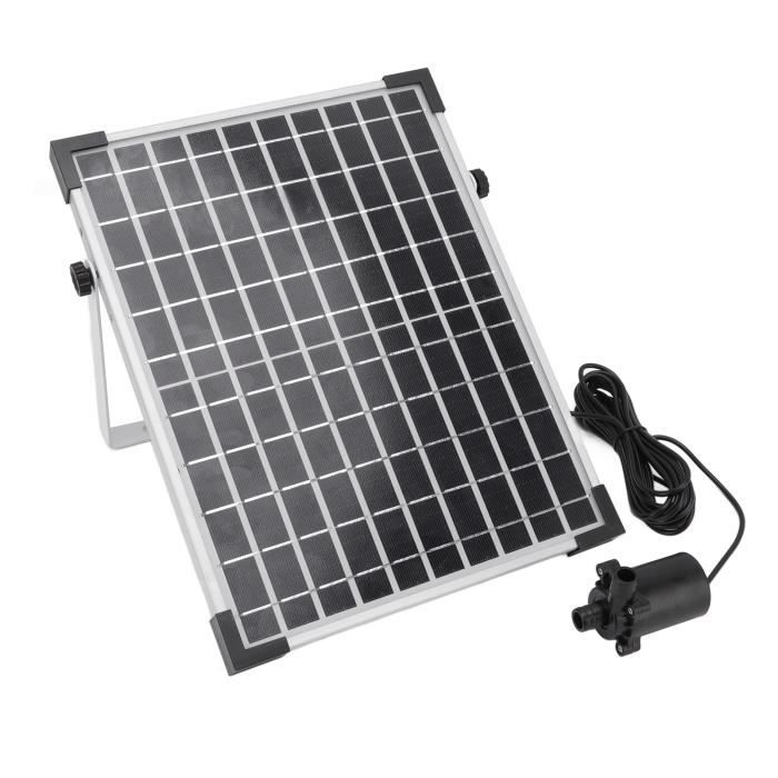 Kit Pompe à Eau Solaire 5V/3W - Fontaine Pour Bassin, Aquarium, Jardin
