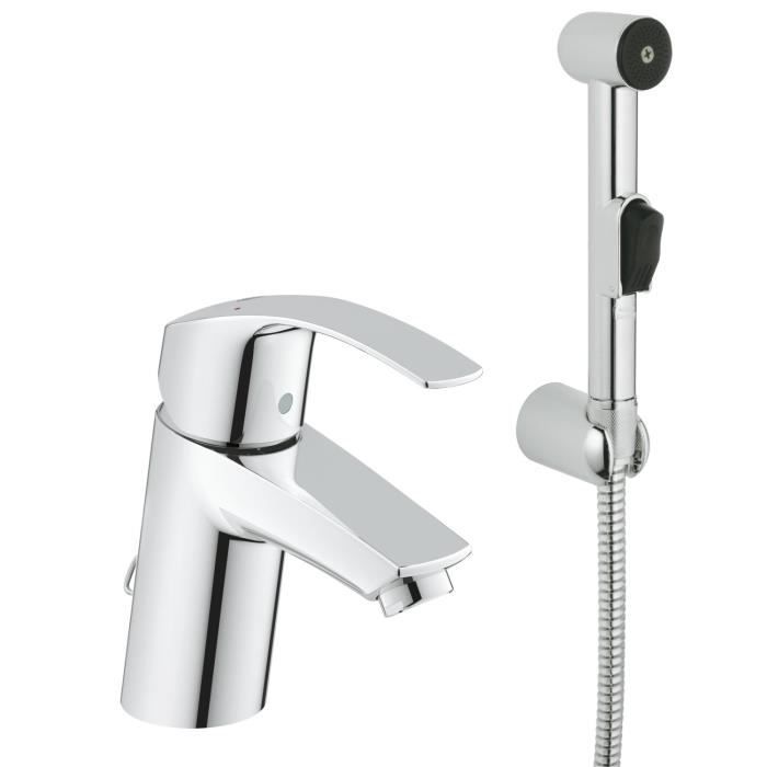 Grohe Eurosmart Robinet De Lavabo Teleducha Bidet 23 124 002 Achat Vente Robinetterie Sdb Grohe Eurosmart Robinet De Cdiscount