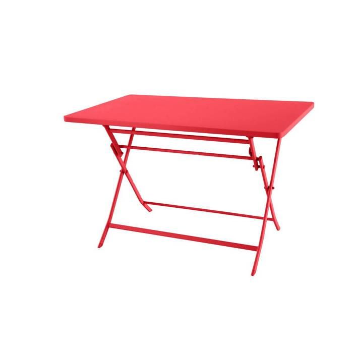 Table rectangulaire pliante GREENSBORO HESPERIDE 110 x 70 x 71 cm