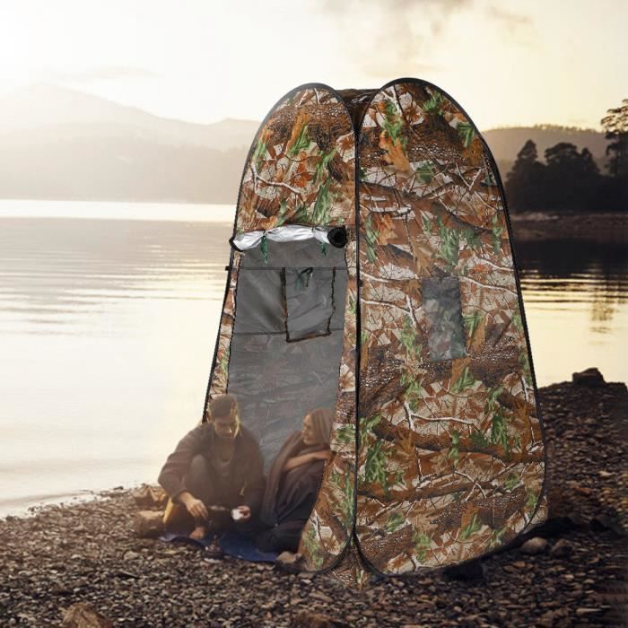 Tente De Douche Portable - Abri Intimité Camping & Plage - Imperméable Avec Sac De Rangement